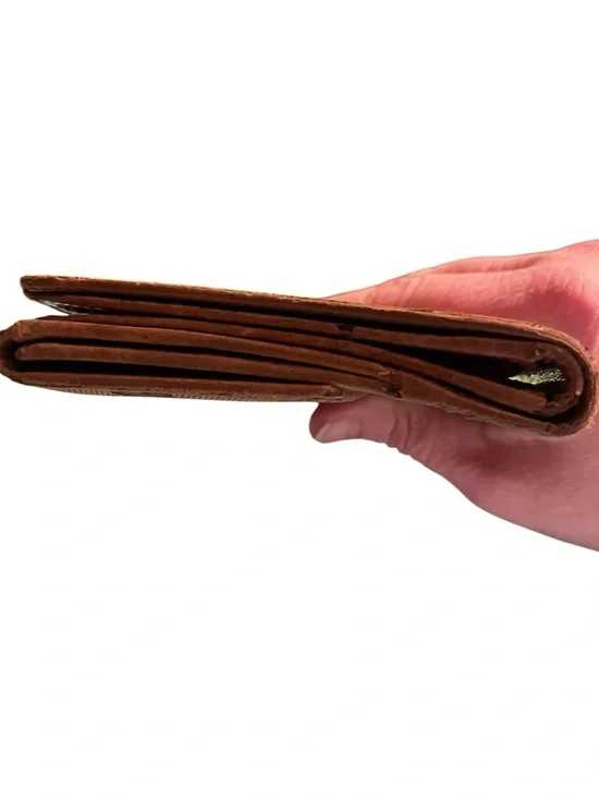 Authentic Vintage Gucci GG Canvas Continental Wallet – Brown Monogram – Rare - Picture 10 of 15